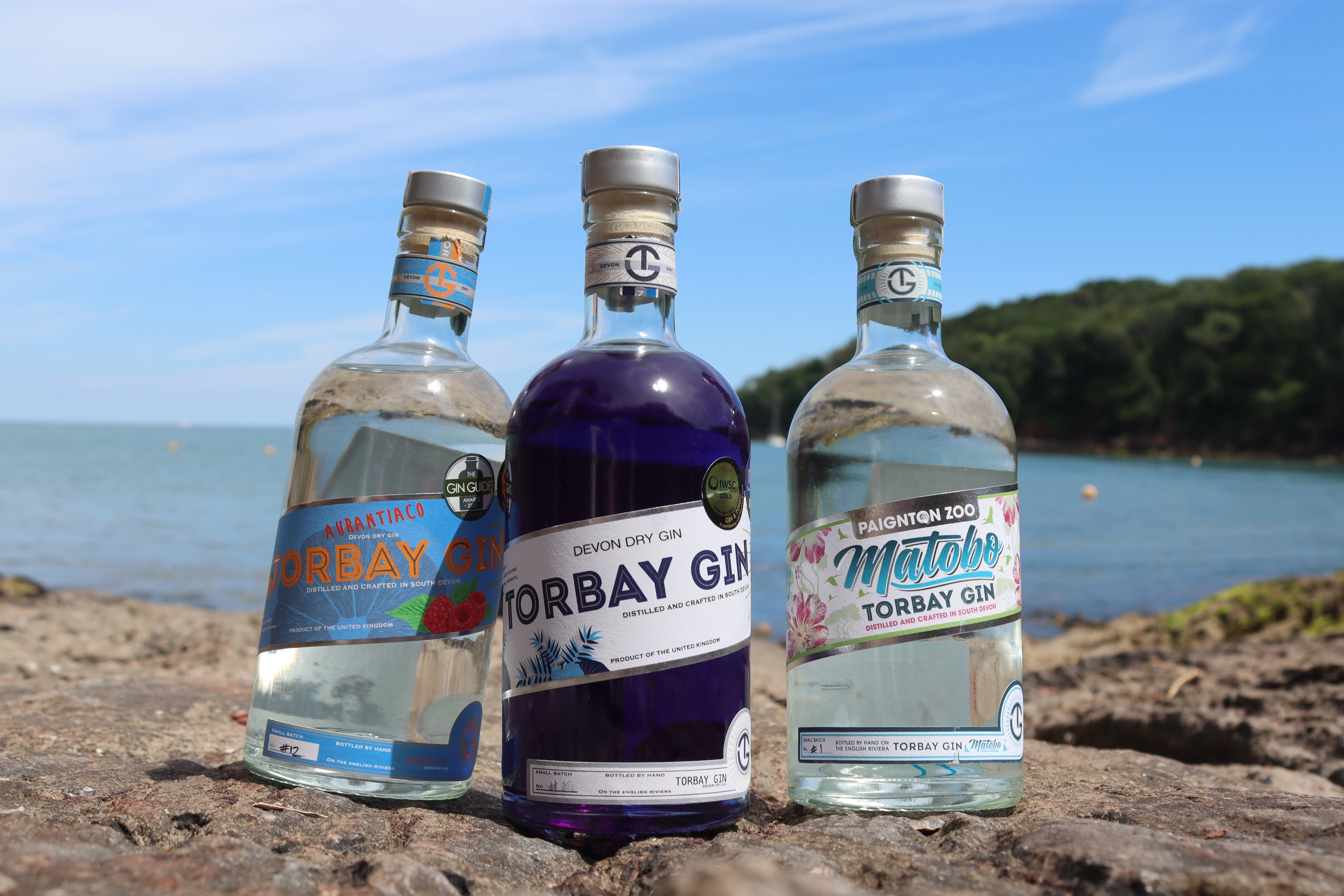 Torbay Gin, Aurantiaco and Matobo at Elberry Cove