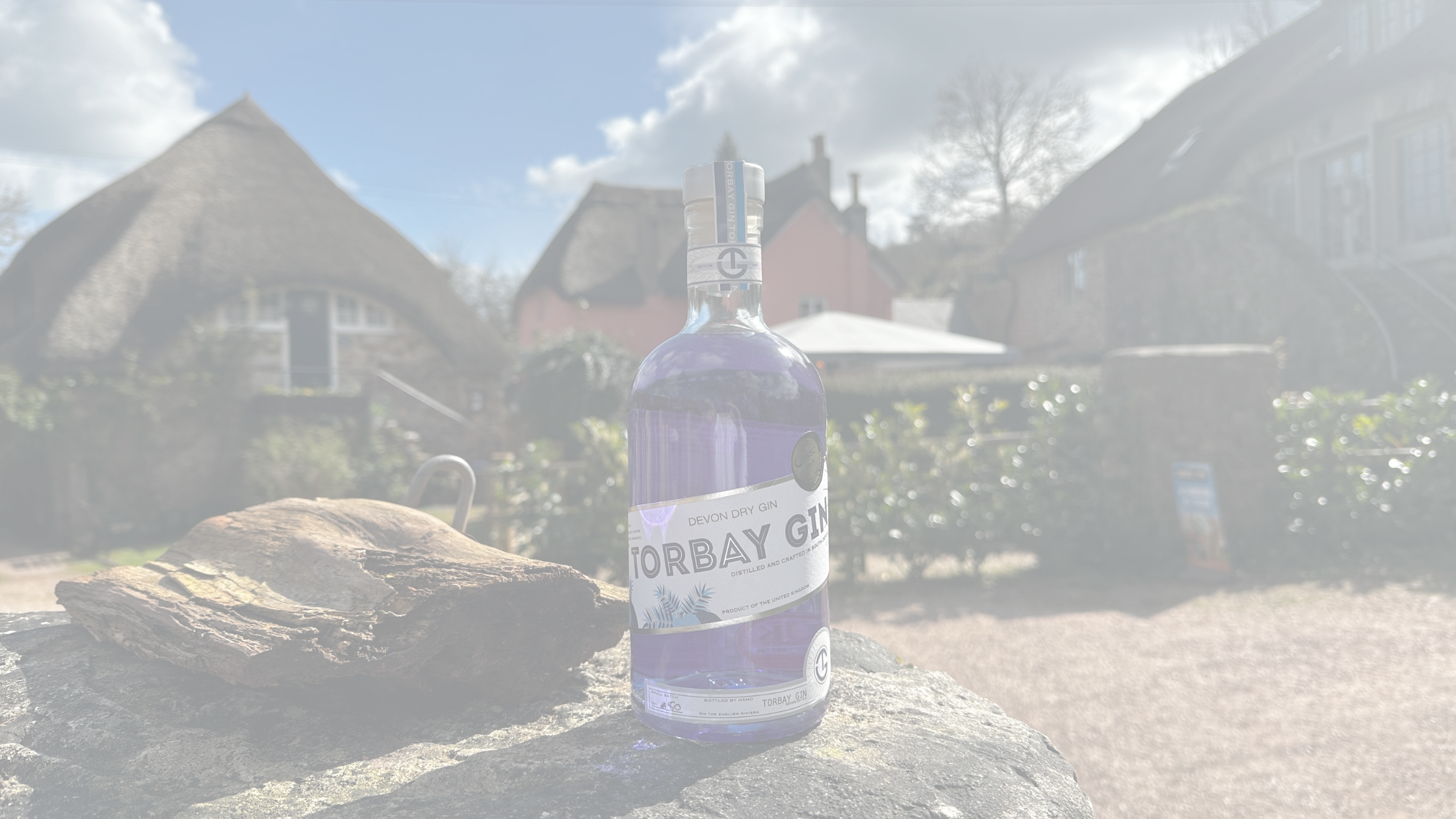 Torbay Gin in Cockington faded